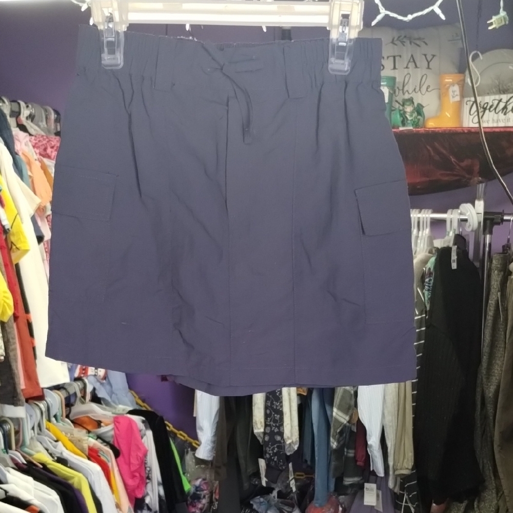 Navy Blue Girls Skirt